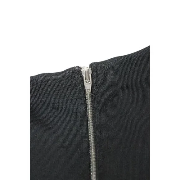 Alexander Wang Womens Straight Pencil Skirt Black Polyester Blend Size L - Picture 4 of 5